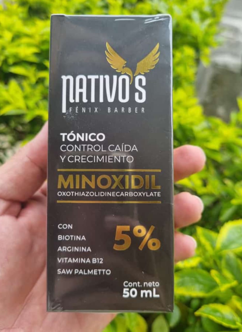Minoxidil 5% Tonico Control Caida y Crecimiento 50ml